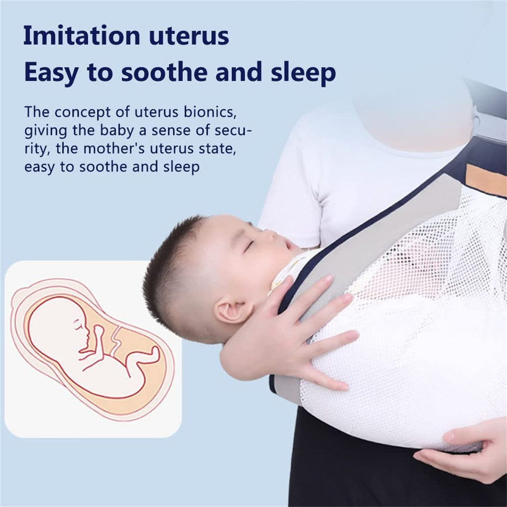 Baby Carrier, Ergonomic Baby Strap one Shoulder Labor-Saving Polyeste