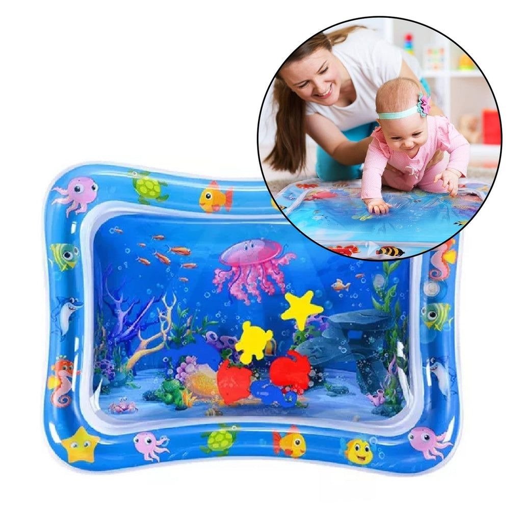 Inflatable Baby Play Mat Water Play Mat For Kids Leakproof Baby