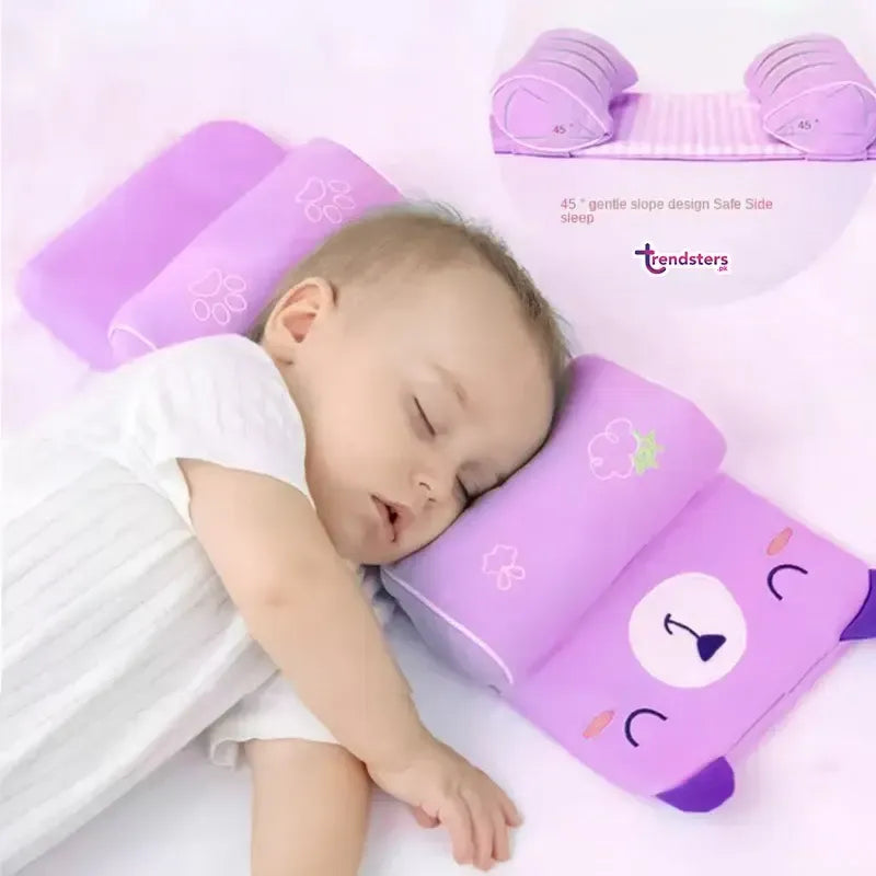 Adjustable Baby Sleeping Support Pillow Anti Roll Cushion