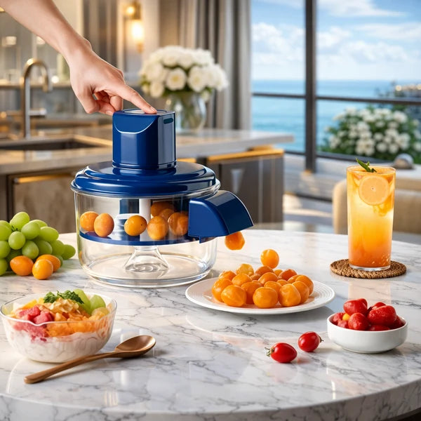 Multi-Functional Vegetable & Fruit Chopper – Manual Food Cutter