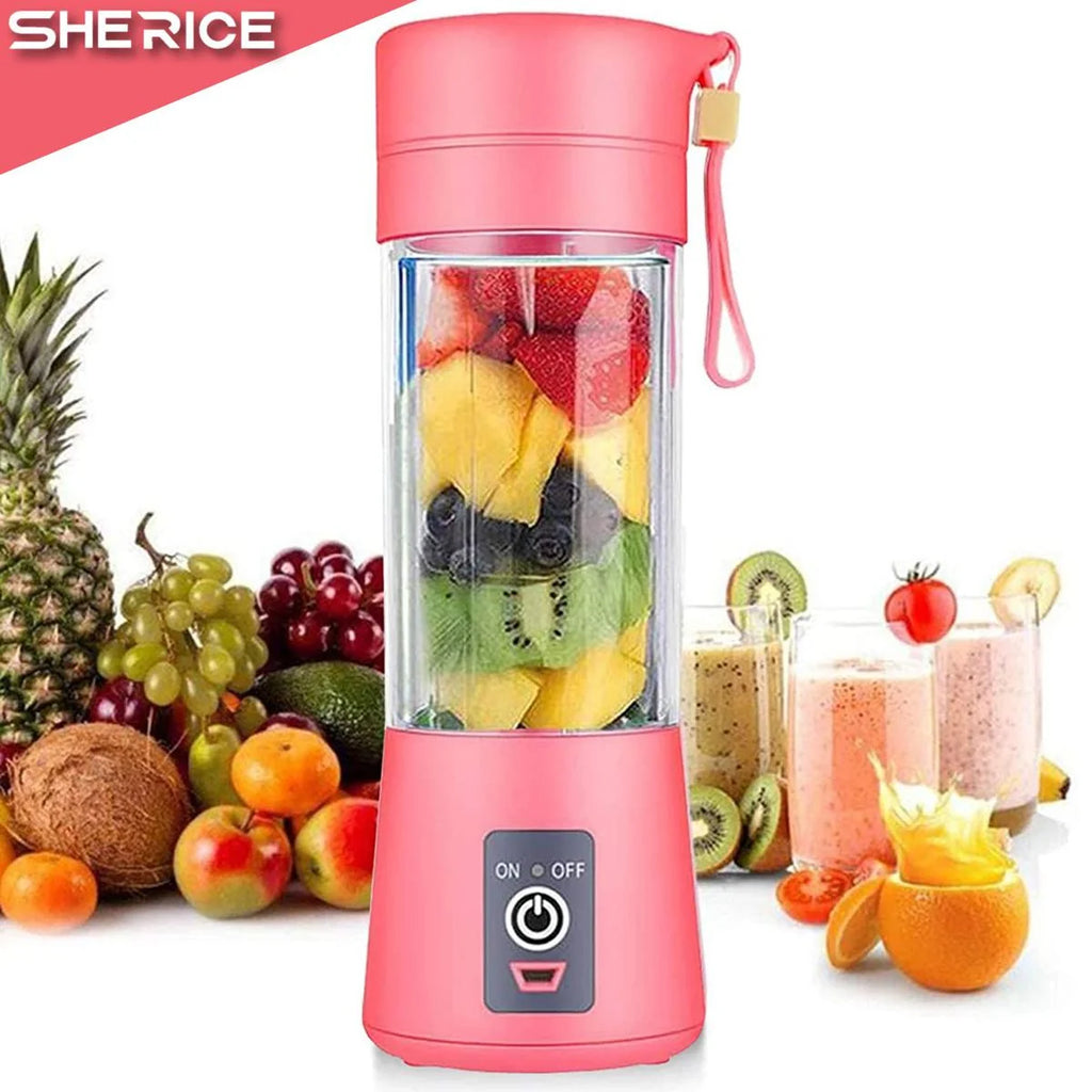 Juicer Blender 6 Blade – Portable Fruit Blender