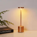 USB Recharge LED Night Light Lamp 3 Color Metal