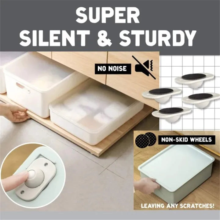 Quality Furniture Moving Wheel - 4 Pcs Set