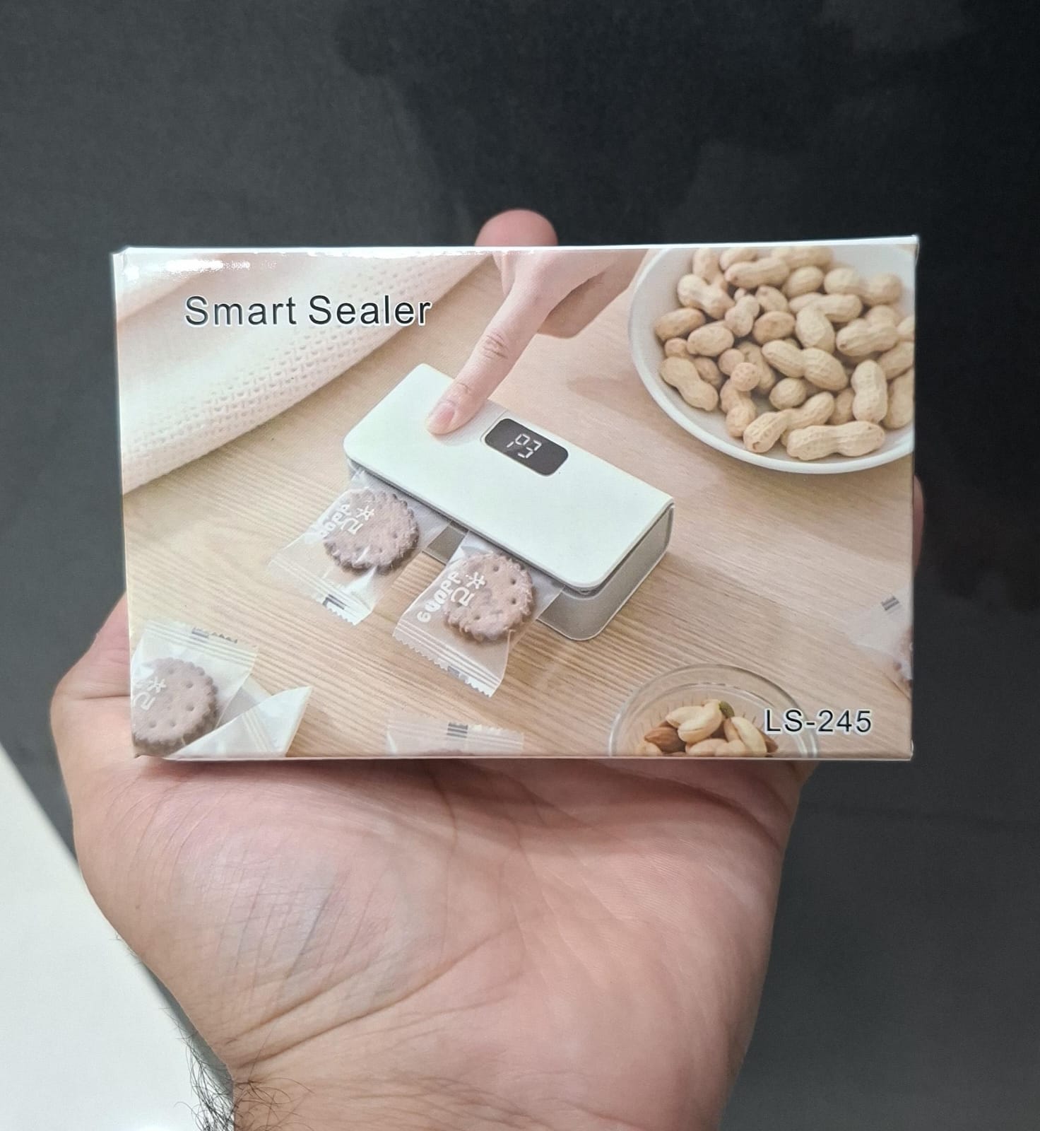 Smart Sealer LS 245 Quick Easy Bag Sealing Lightweight Portable Design Keeps Snacks